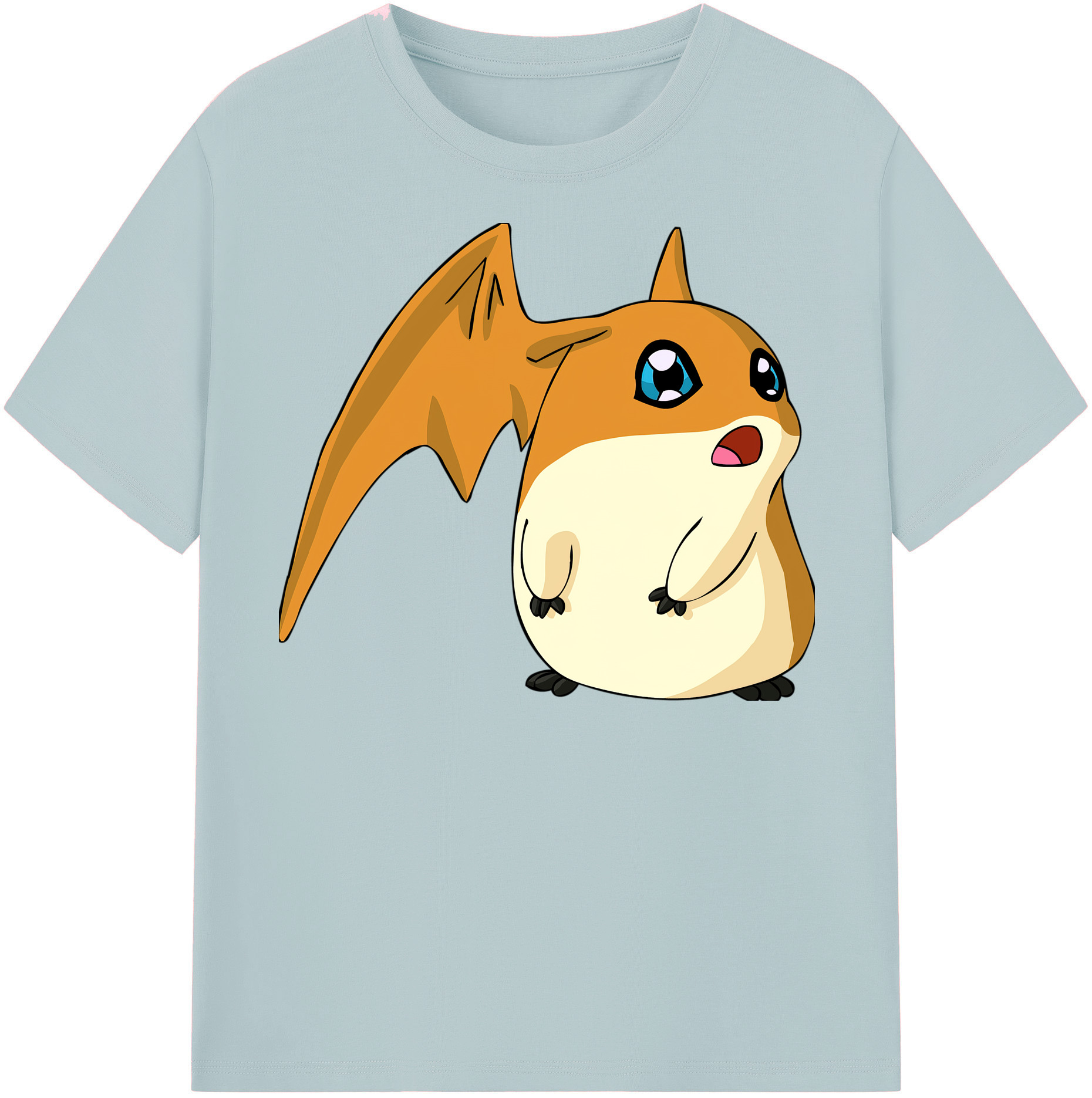 （画像用） Digimon デジタルモンスター/デジモン 綿100％半袖Tシャツ（フロントプリント）